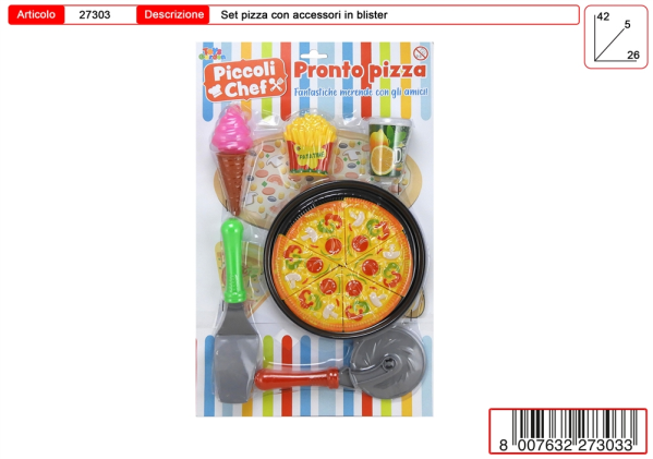 SET PIZZA IN BLISTER — immagine 1
