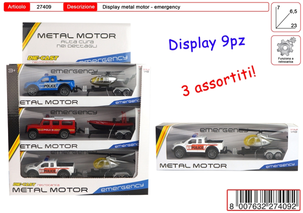 1:43 FUORISTRADA CON RIMORCHIO METAL(9) — immagine 1
