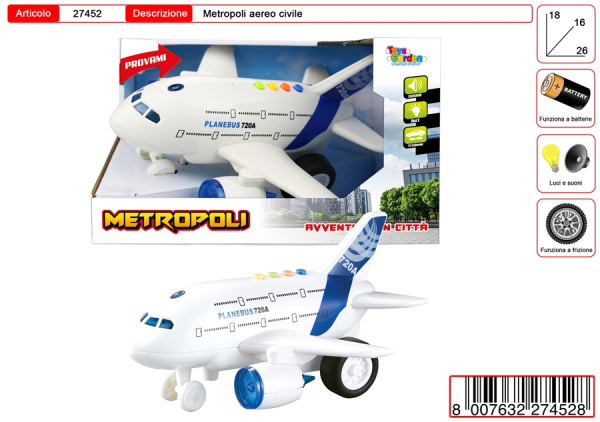 METROPOLI AEREO CIVILE — immagine 1