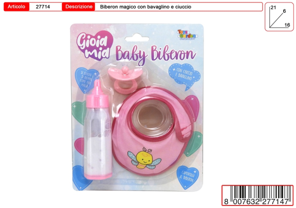 BIBERON MAGICO CON BAVAGLIO — immagine 1