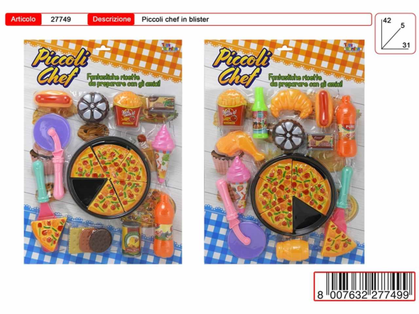 SET PICCOLI CHEF PIZZA GRANDE