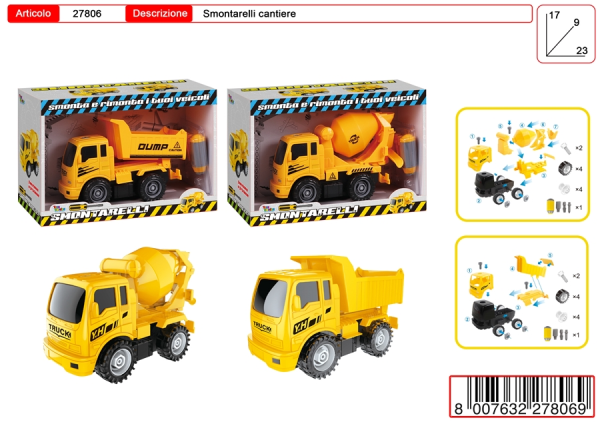 MEZZI SMONTARELLI CAMION — immagine 1