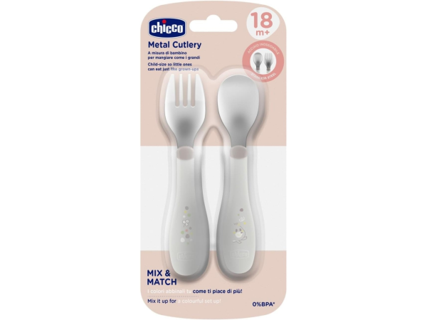 POSATINE INOX 18Mpiù GRIGIO