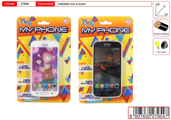 TELEFONINO IN BLISTER — immagine 1