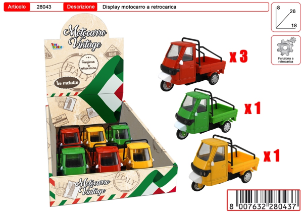 MOTOCARRO APE A RETROCARICA(6) — immagine 1