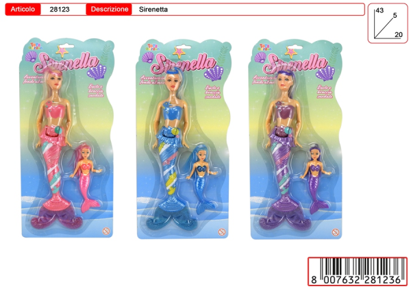 sirena con baby — immagine 1