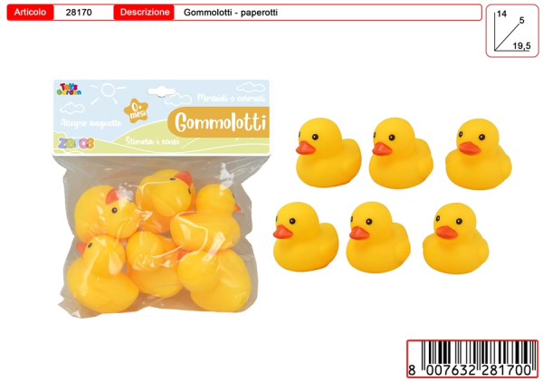GOMMOLOTTI 6 PAPERELLE — immagine 1
