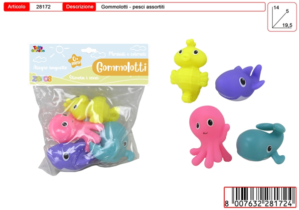 GOMMOLOTTI ANIMALI MARINI3 — immagine 1