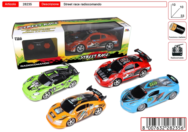 R/C AUTO STREET RACE