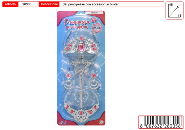 SCETTRO E CORONA IN BLISTER — immagine 1