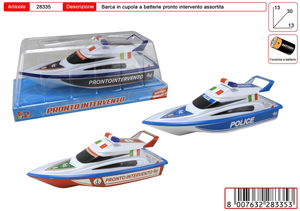 MOTOSCAFO PRONTO INTERVENTO IN CUPOLA — immagine 1
