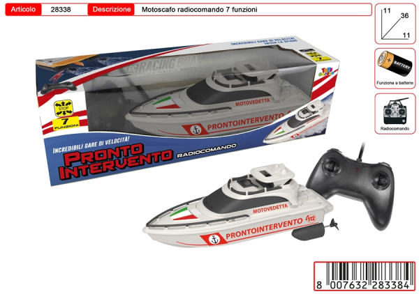 MOTOSCAFO GUARDIA COSTIERA R/C