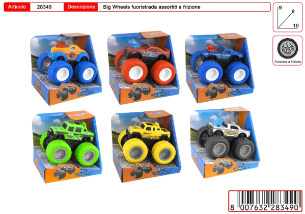 MONSTER BIG FOOT A FIZIONE — immagine 1