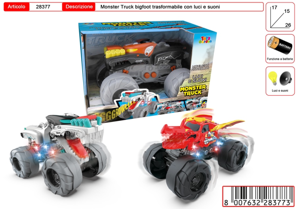 MONSTER CARS A FRIZIONE — immagine 1