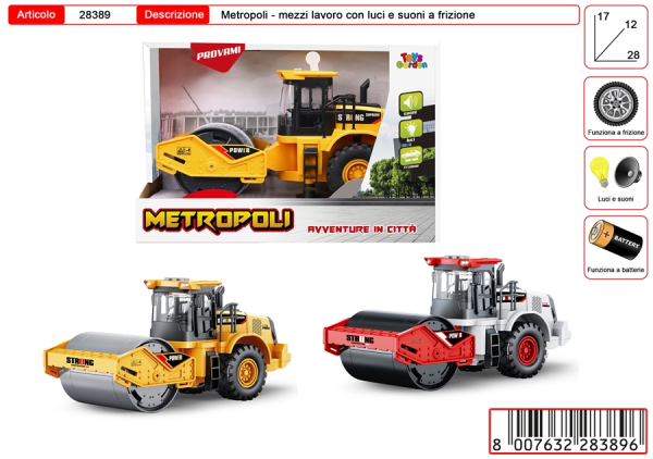METROPOLI RULLO ASFALTO — immagine 1
