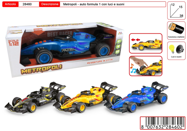 METROPOLI RACING CAR GRANDE — immagine 1