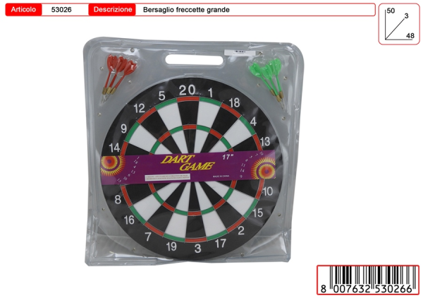 BERSAGLIO DARDI 42cm — immagine 1