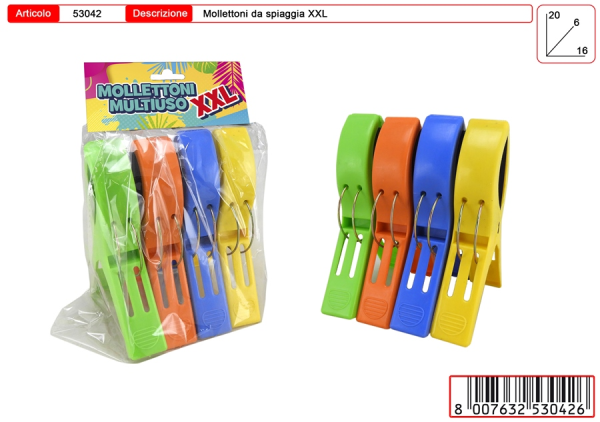 MOLLETTONI SPIAGGIA XXL 15x10 Cm — immagine 1