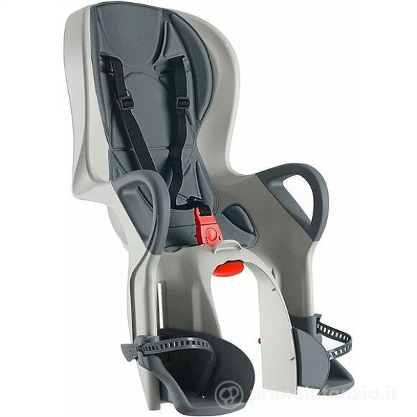 SEGGIOLINO BICI 10più reclinabile GRIGIO