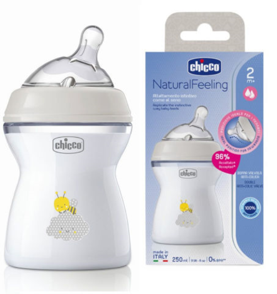 BIBERON NF PP 2Mpiù 250ML UNI