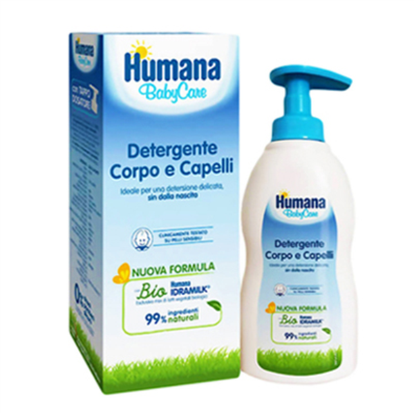 HUMANA DETERGENTE CORPO CAPELLI 300 ML