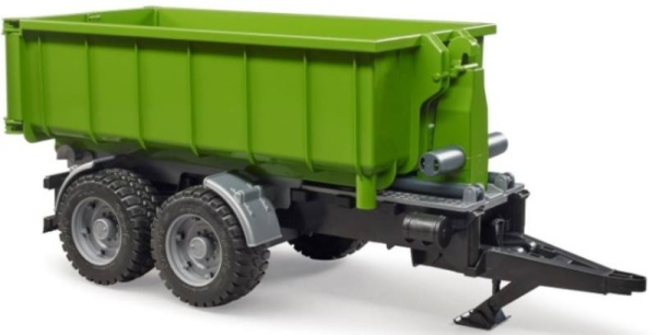 BRUDER ROLL OFF CONTAINER TRAILLER FOR TRACTOR — immagine 1