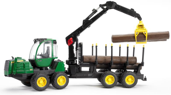 BRUDER JOHN DEERE FORWARDER — immagine 1