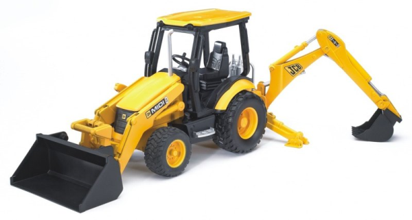 BRUDER JCB MIDI CX BACKHOE LOADER — immagine 1