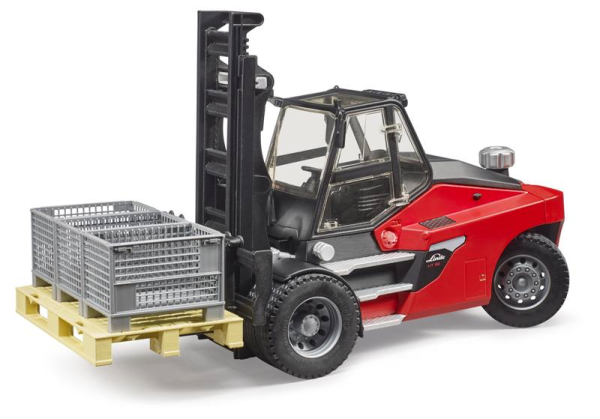 BRUDER LINDE HT160D FORKLIFT C/PALLET