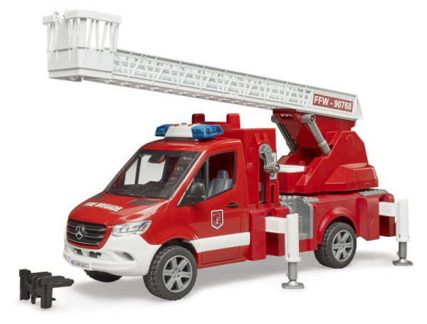 BRUDER MB SPRINTER FIRE ENGINE WITH LADDER