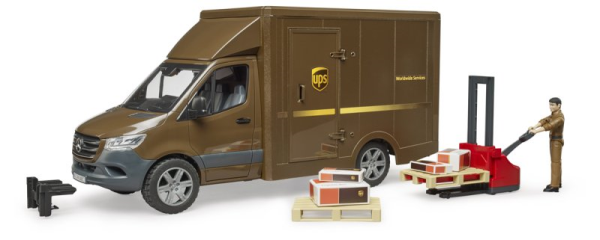 BRUDER SPRINTER UPS CON DRIVER E ACC.