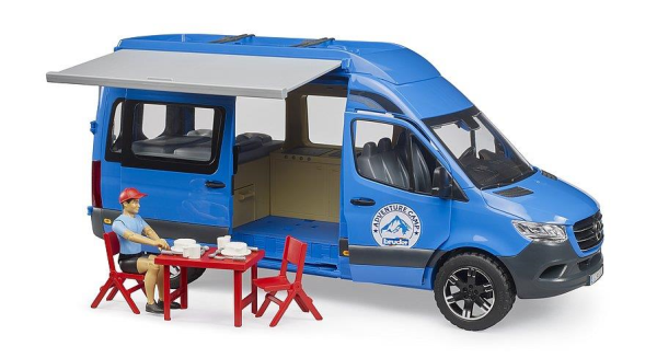 BRUDER MB SPRINTER CAMPER C/ DRIVER