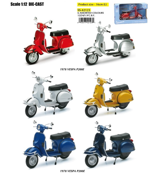MOTO VESPA PIAGGIO P200E 1978