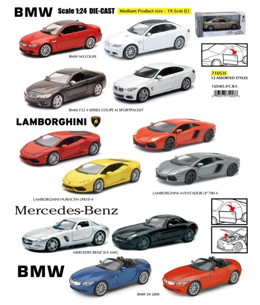 1:24 AUTO BMW M3 COUPE. ASS