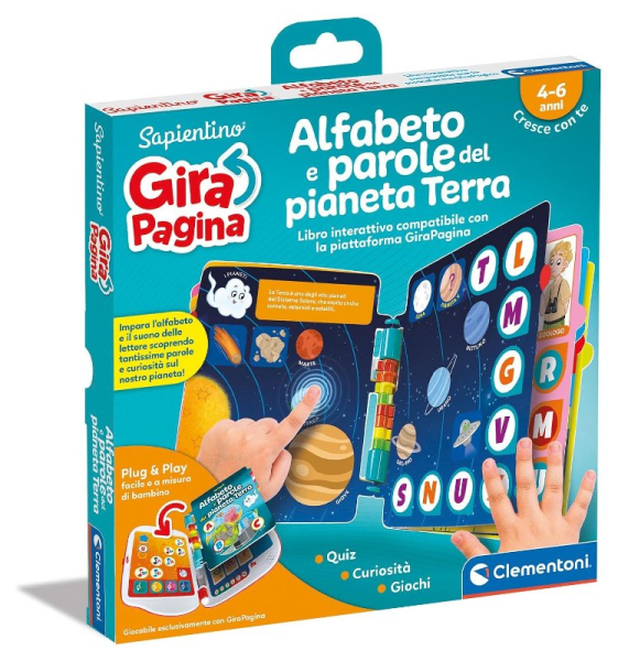 BOOK 5 - GIRAPAGINA ALFABETO e PAROLE — immagine 1