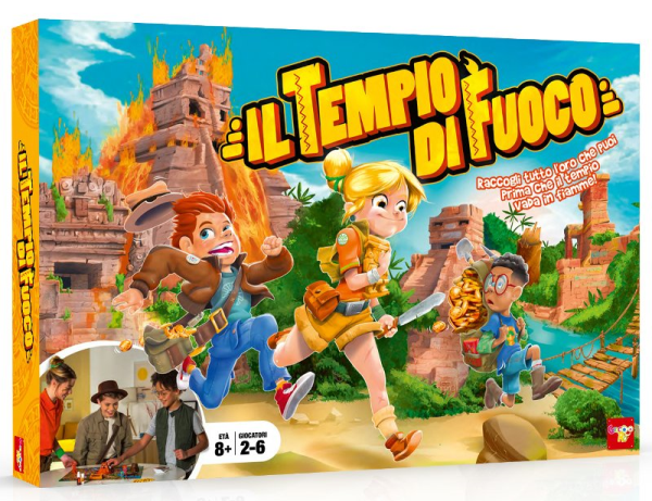 IL TEMPIO DI FUOCO CM.40X27X7 90205 — immagine 1