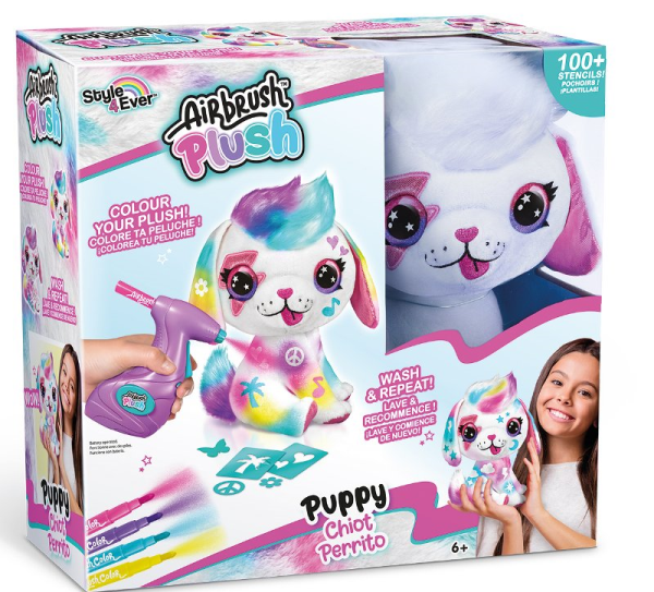 AIRBRUSH PLUSH CAGNOLINO — immagine 1