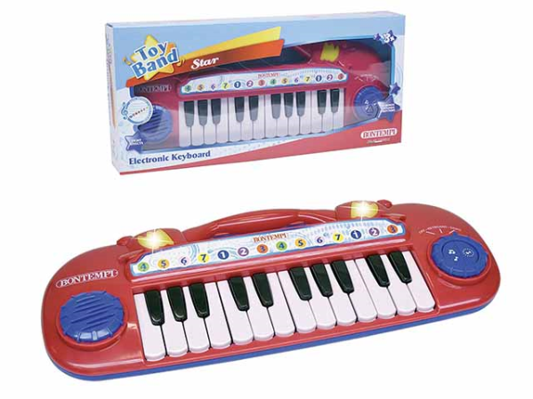 TASTIERA ELETTR 37 TASTI PASSO MIDI C/MICROFONO