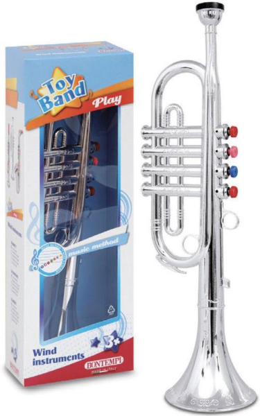 Tromba cromata grande a 4 note