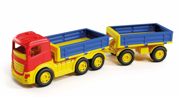 Camion con 6 ruote rimorchio multi rete(6) — immagine 1