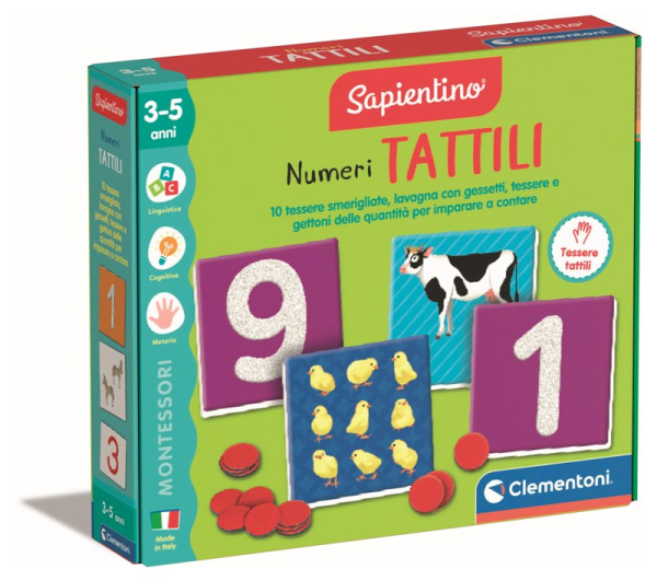 MONTESSORI NUMERI TATTILI — immagine 1