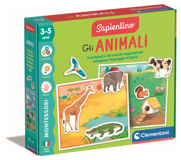 MONTESSORI - GLI ANIMALI — immagine 1