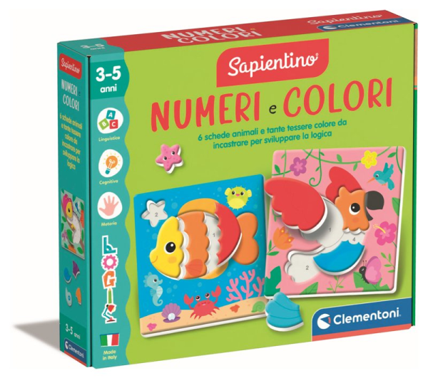 SAPIENTINO LOGIC - NUMERI E COLORI — immagine 1