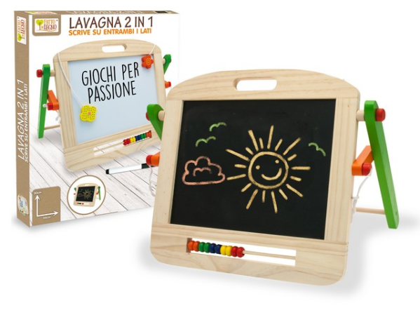 LAVAGNA 2 IN 1 C/ACCESSORI