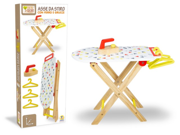 ASSE DA STIRO C/ACCESSORI h.55