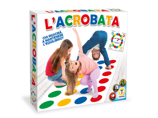 L.ACROBATA PROVA A MANTENERE L.EQUILIBRIO — immagine 1