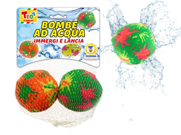 BOMBE ACQUA FANTASIE MULTICOLORE — immagine 1