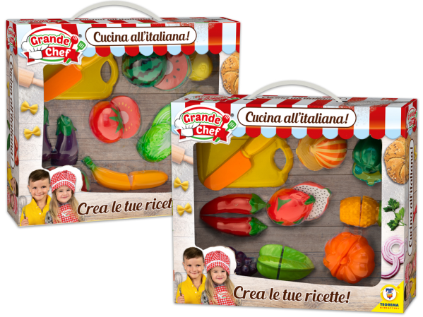 FRUTTA E VERDURA CON VELCRO 2 MDL — immagine 1