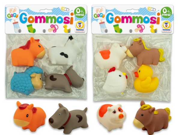 GOMMOLOSI ANIMALI DELLA FATTORIA — immagine 1