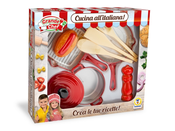 SET PENTOLINE CON ACCESSORI — immagine 1
